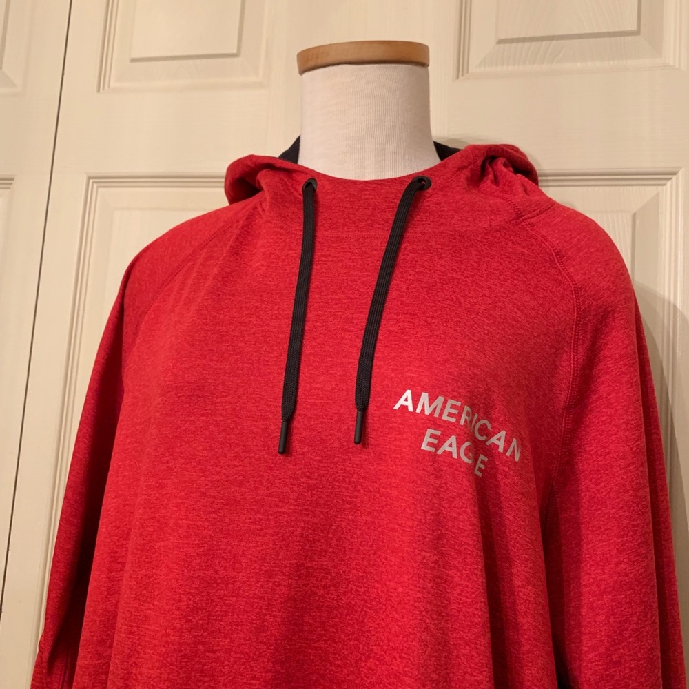 American Eagle Active Flex Red Pullover Hoodie Xxl - image 2